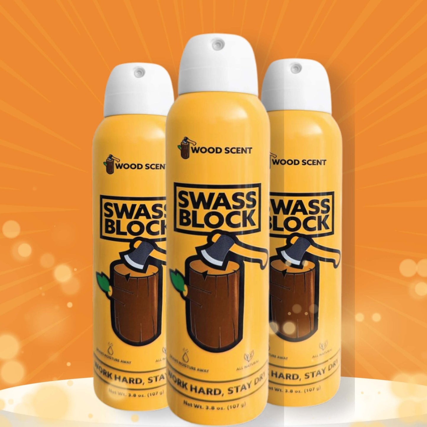 Woodland Wonder: Swass Block Wood Scent Spray for a Refreshing and Sweat-Free Experience! - Swass Block