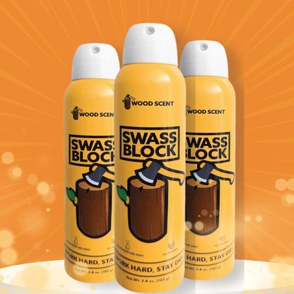 Woodland Wonder: Swass Block Wood Scent Spray for a Refreshing and Sweat-Free Experience! - Swass Block